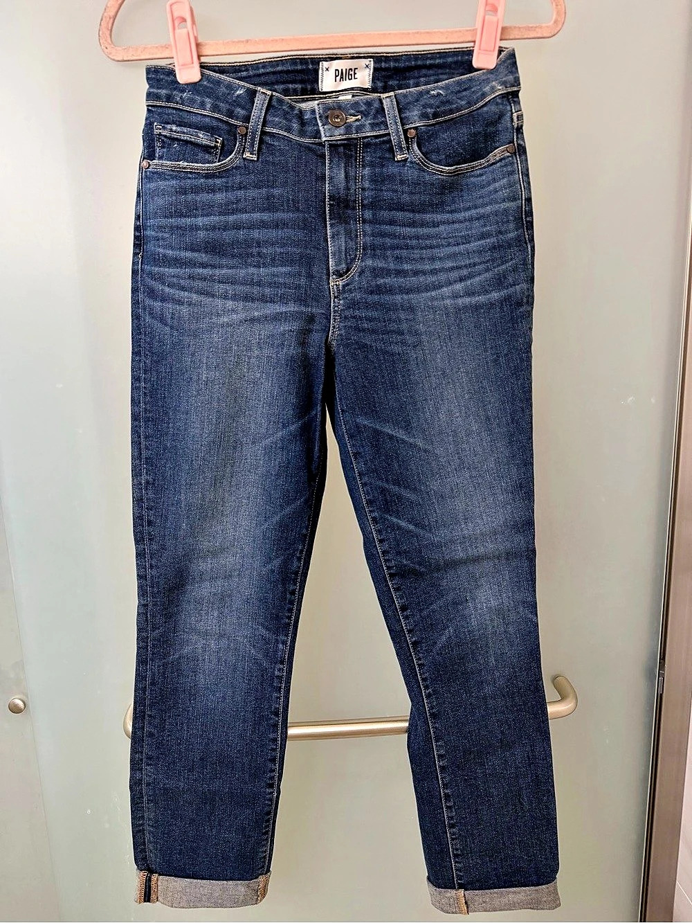Paige Hoxton Ankle Peg Ankle Peg Jeans Blue Waist 28